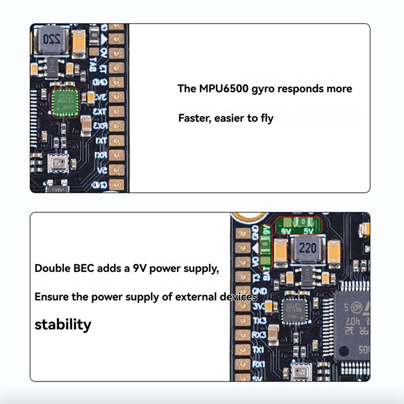 Drone Esc - 80A+F405/F722 STACK, 13 inç FPV Drone