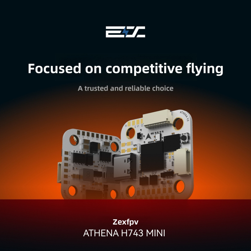 Betaflight Fc - ZEX ATHENA H743 Mini Uçuş Kontrol