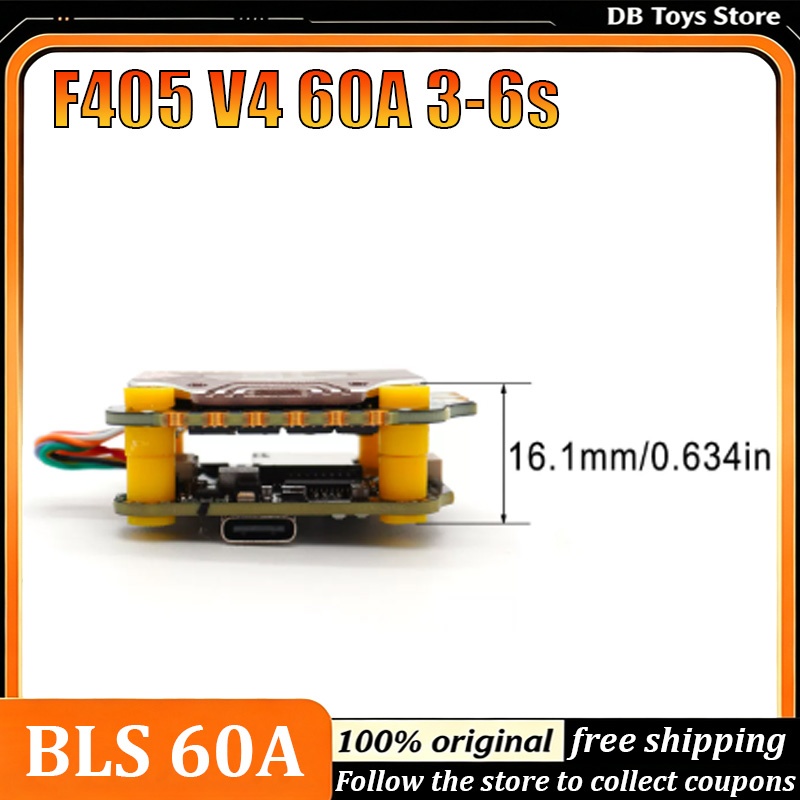 Betaflight Fc - Stack BLS 60A F405 V4 Uçuş