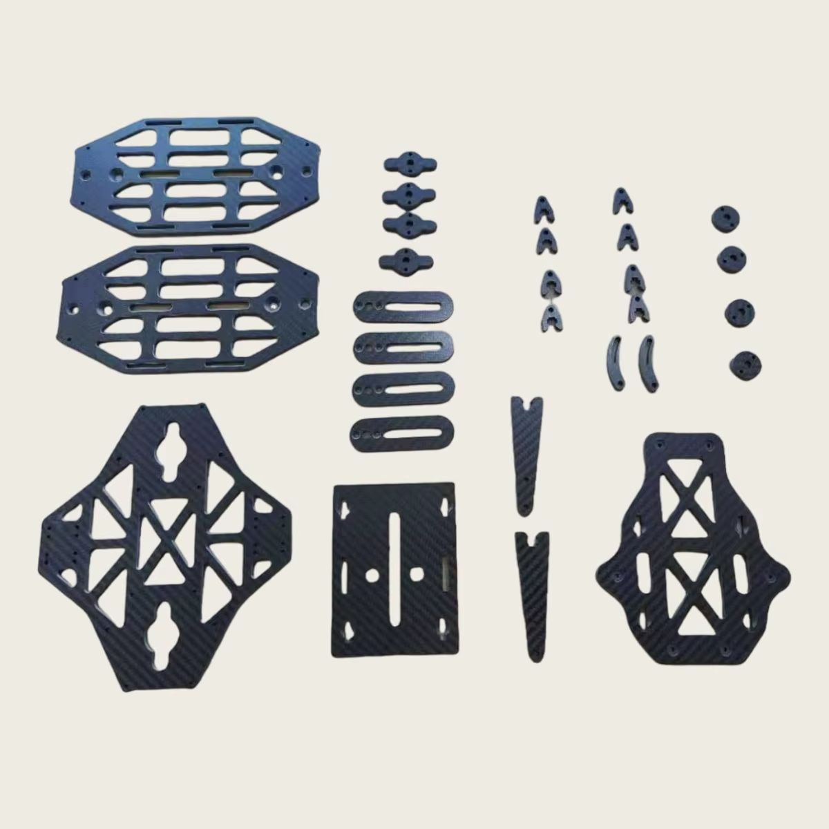 Carbon Fiber Drone Frame - Karbon Fiber Levha Plaka Kesme Panel