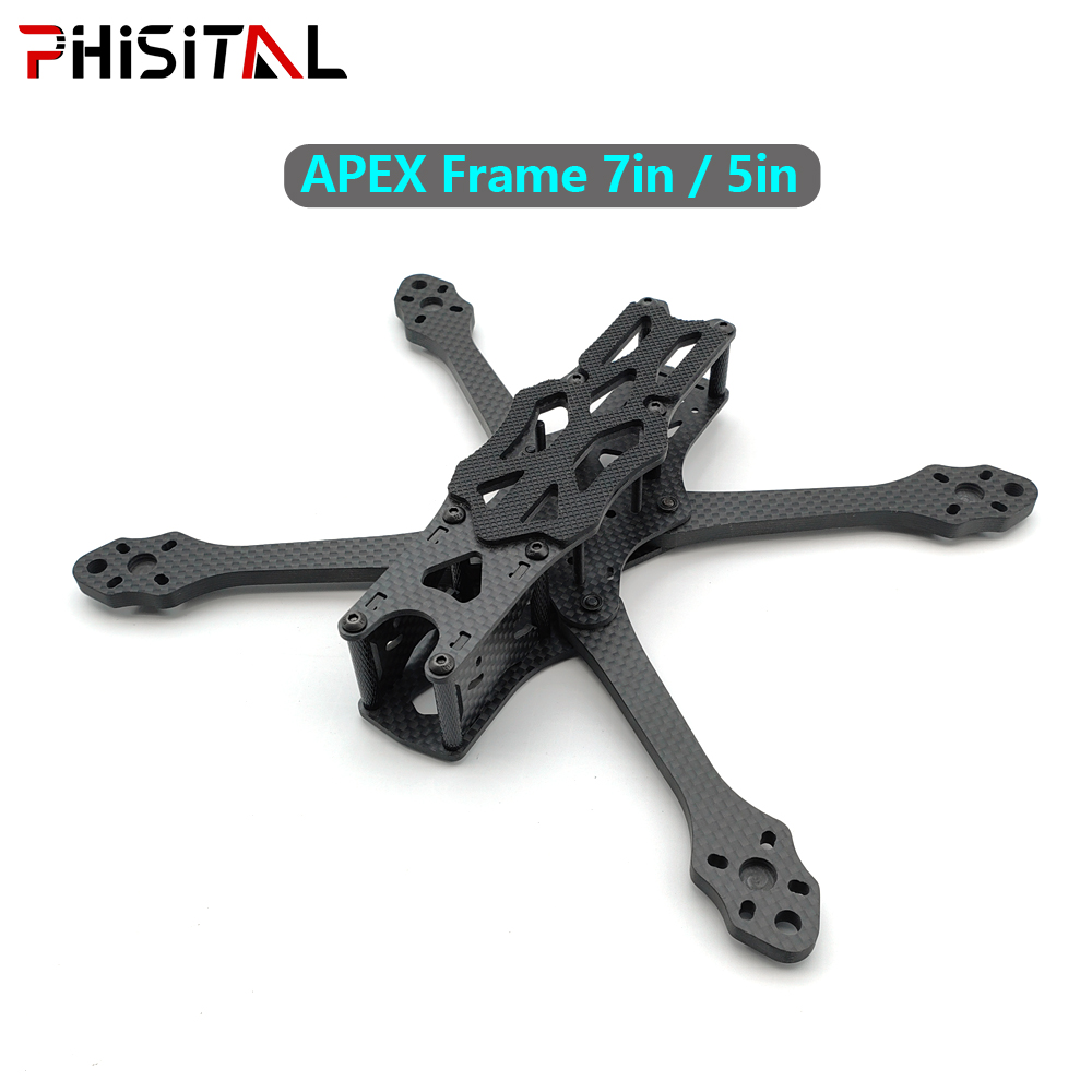 Carbon Fiber Drone Frame - APEX Çerçeve, 7 İnç/6 İnç/5 İnç