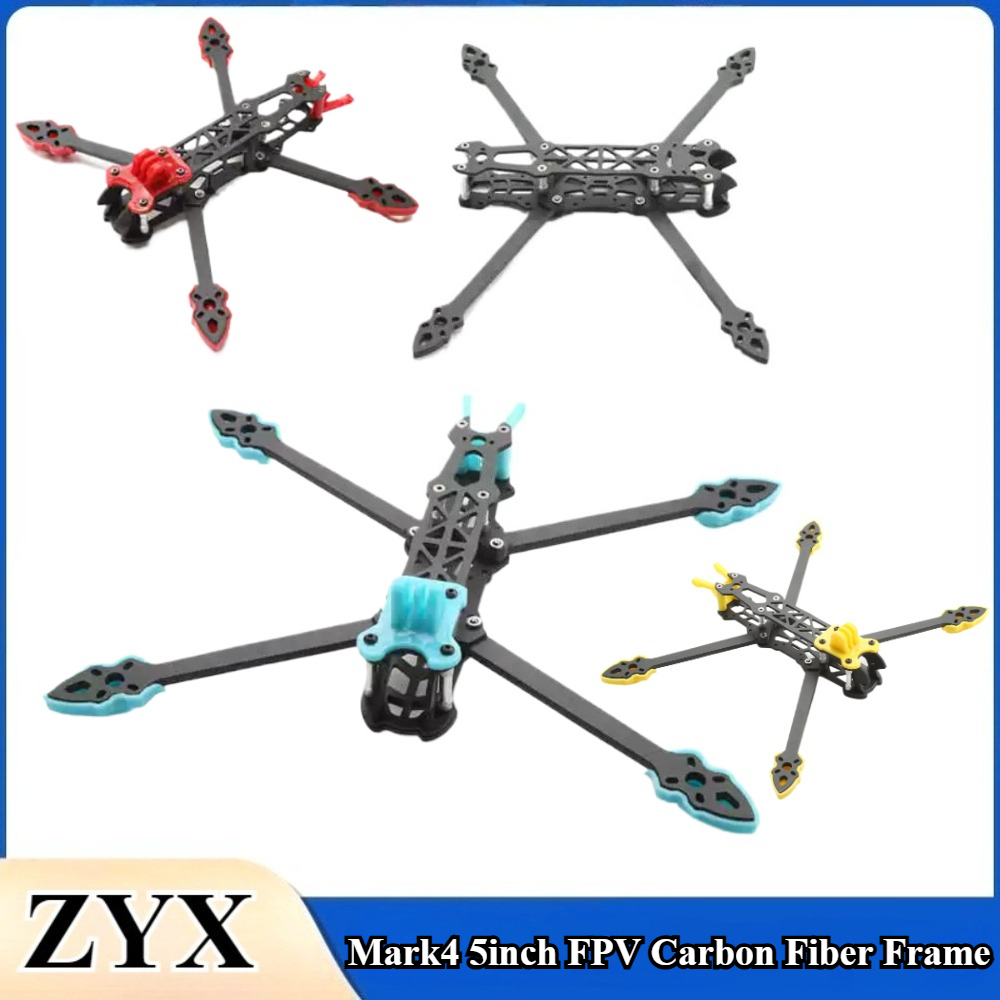 Carbon Fiber Drone Frame - 1 adet/lot Mark4 5 inç FPV