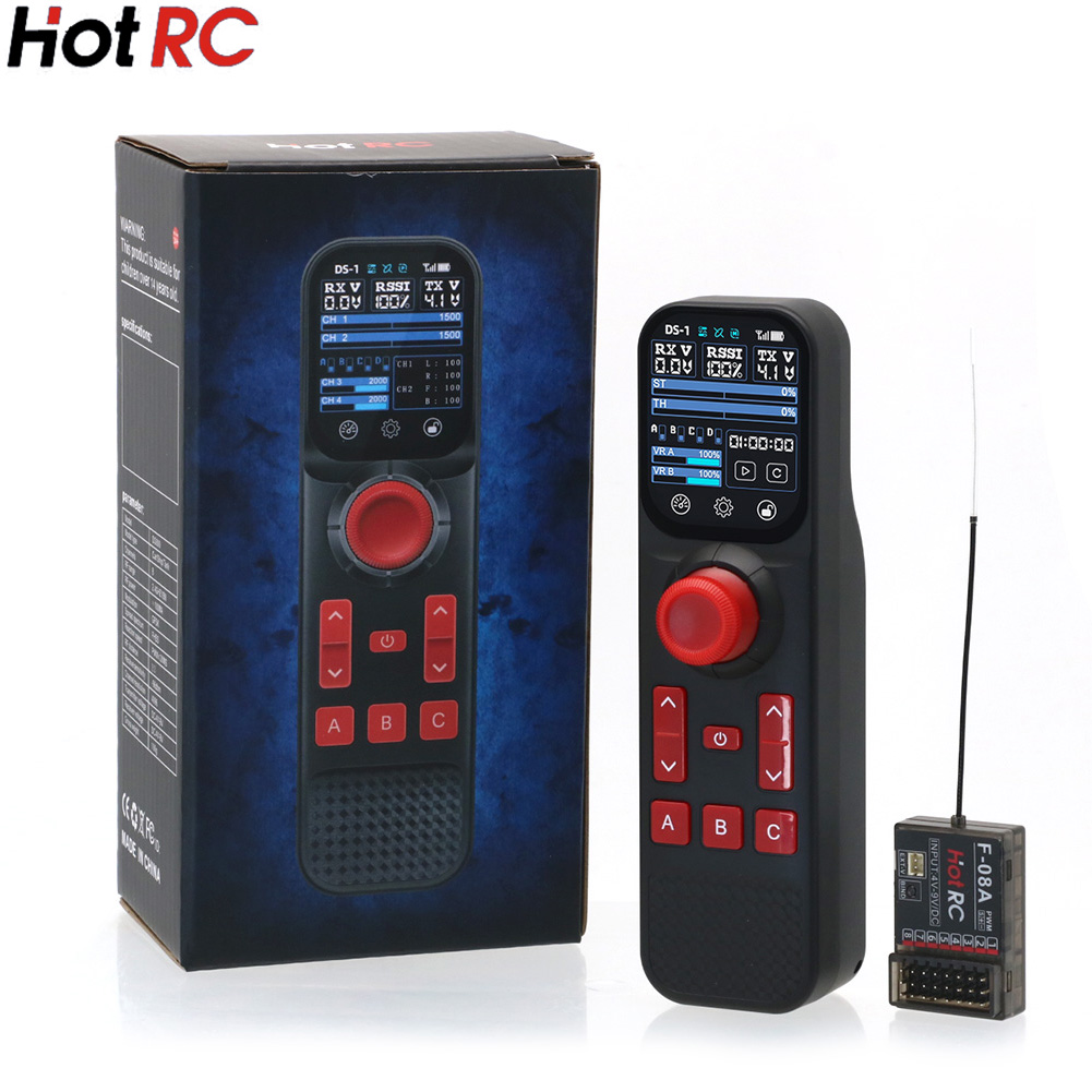 Radio Transmitter 2.4Ghz - Hotrc DS-800 2.4Ghz 8CH FHSS Uzaktan