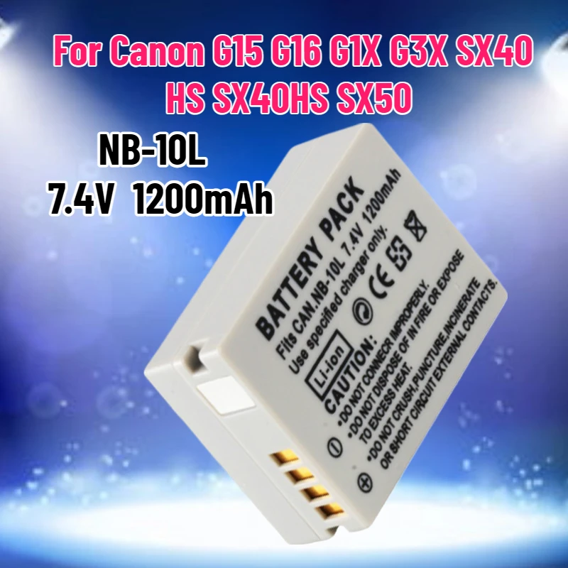 SWZY 1200mAh NB-10L pil, Canon - Drone incelemesi ve fiyatı