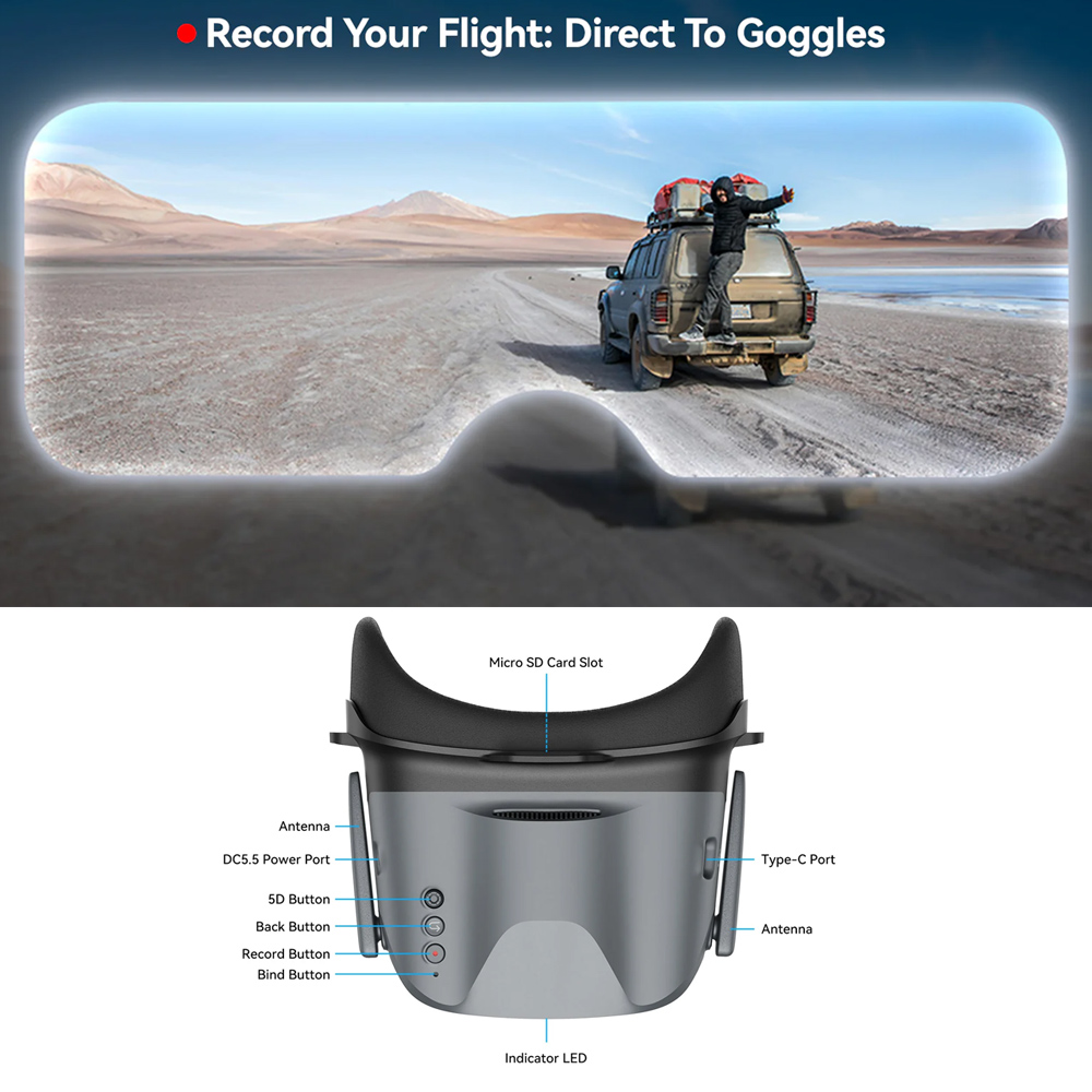BETAFPV VR04 FPV Gözlükleri HD - Fpv Goggles incelemesi ve fiyatı