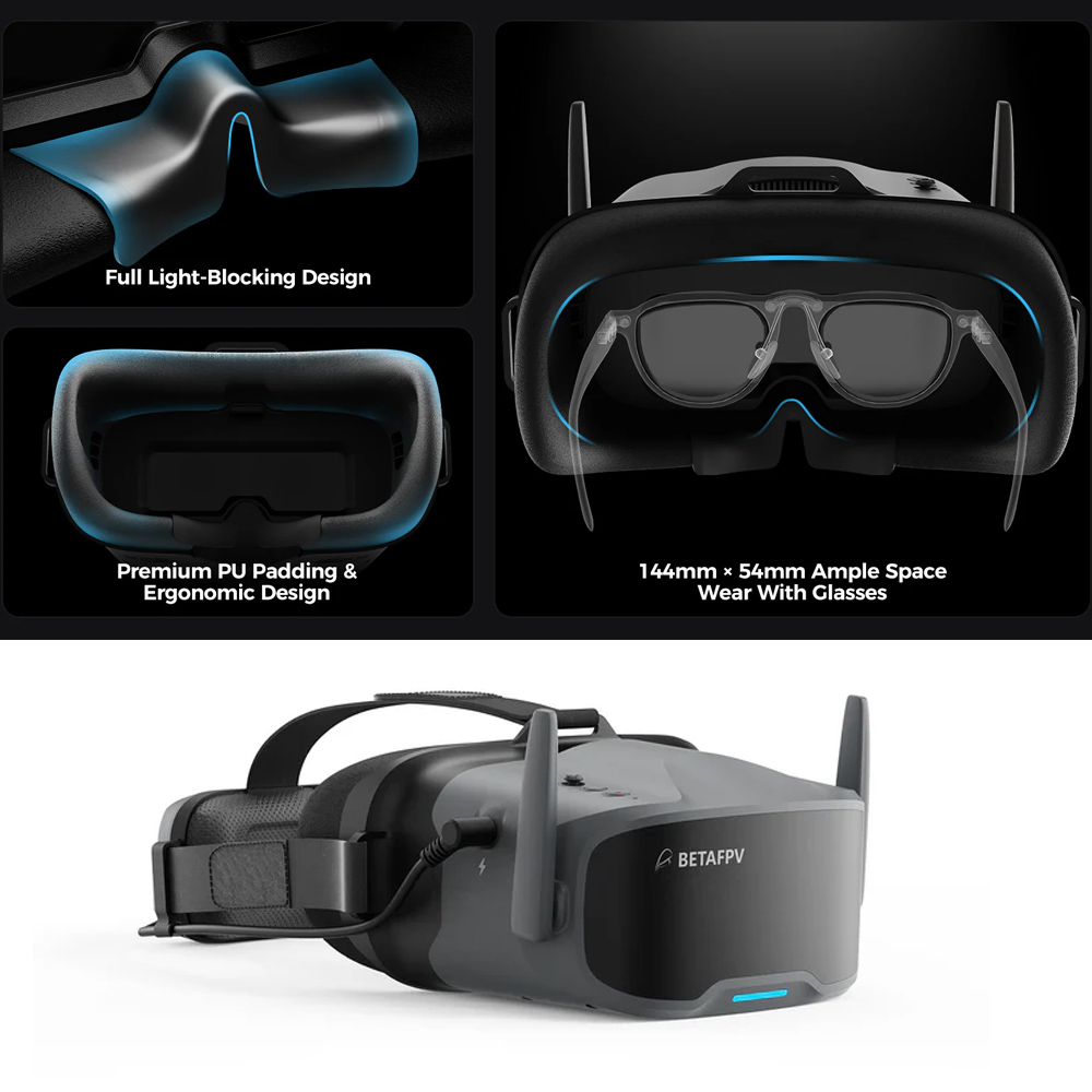 BETAFPV VR04 FPV Gözlükleri HD - Fpv Goggles incelemesi ve fiyatı