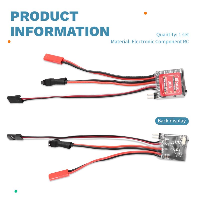 A49K-2X Mikro-ESC 30A Fırçalı  - 4 In 1 Esc incelemesi ve fiyatı