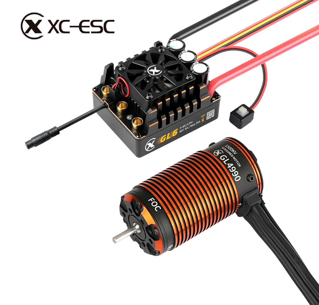 XC COMBO FOC CRAWLER Fırçasız  - 4 In 1 Esc incelemesi ve fiyatı