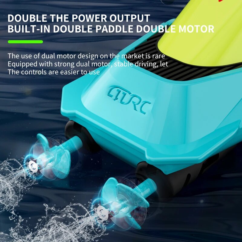 2.4G Mini RC tekne 10km/saat y - Radio Transmitter 2.4Ghz incelemesi ve fiyatı