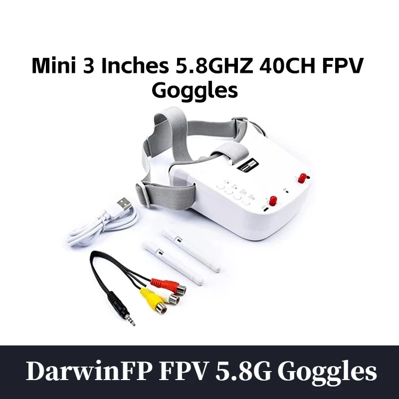 RoRuSDarwin Mini 3 İnç 5.8GHZ  - Fpv Goggles incelemesi ve fiyatı