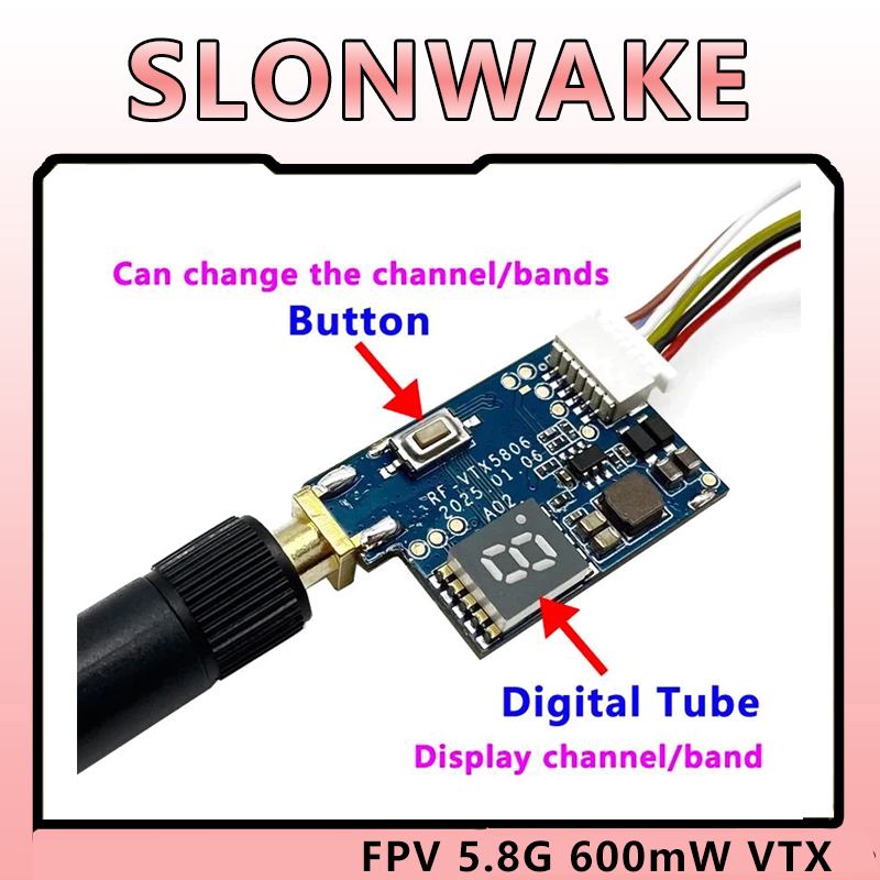 SLONWAKE 5.8G TS5823 PRO Mini  - Analog Fpv Camera incelemesi ve fiyatı