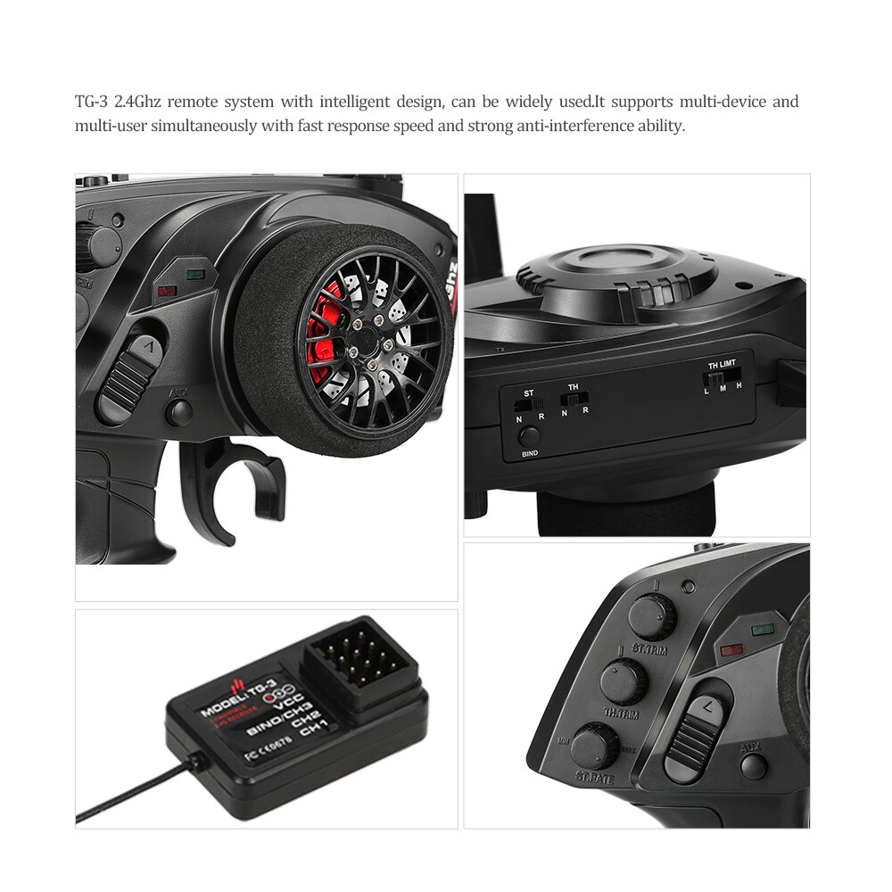 GoolRC TG3 2.4 GHz 3CH Dijital - Radio Transmitter 2.4Ghz incelemesi ve fiyatı