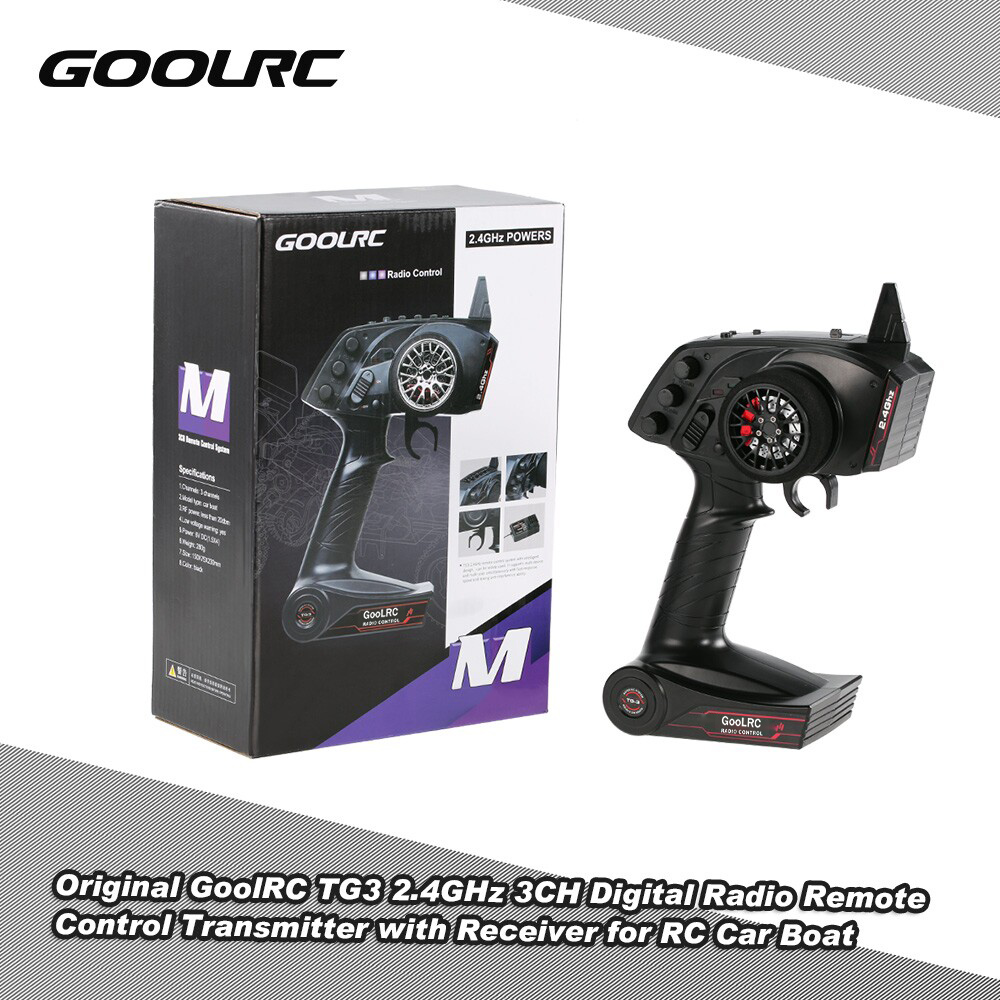GoolRC TG3 2.4 GHz 3CH Dijital - Radio Transmitter 2.4Ghz incelemesi ve fiyatı