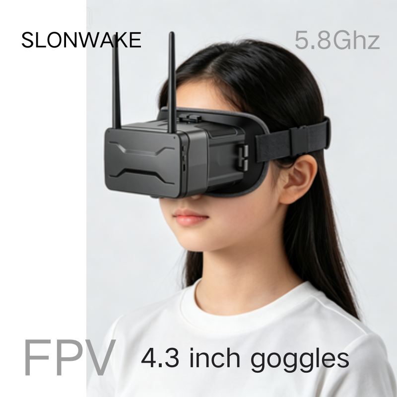 5.8G FPV Gözlüğü 4.3 İnç 480*2 - Fpv Goggles incelemesi ve fiyatı