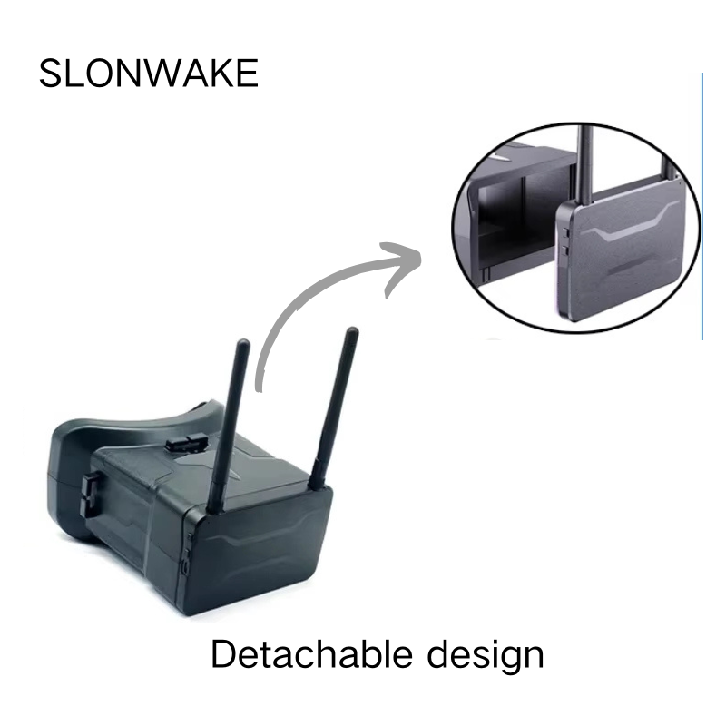 5.8G FPV Gözlüğü 4.3 İnç 480*2 - Fpv Goggles incelemesi ve fiyatı