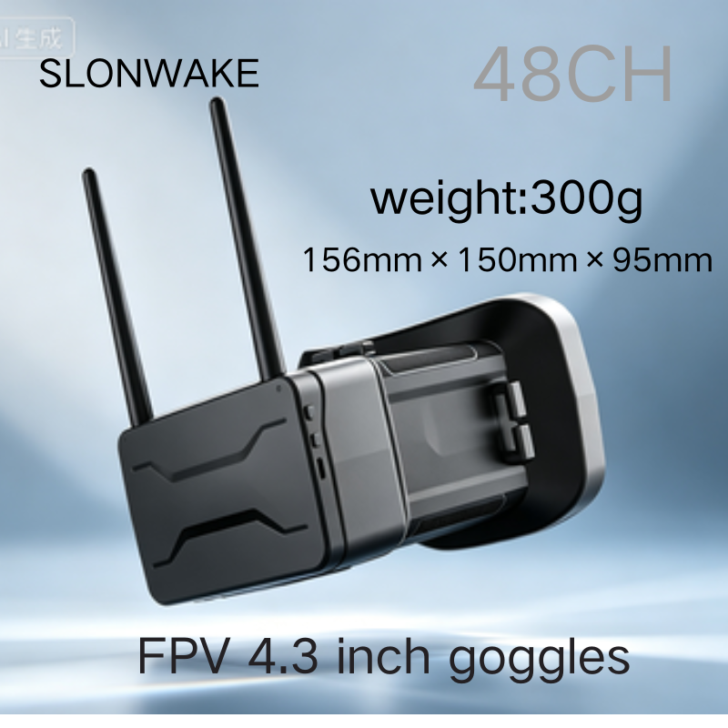 5.8G FPV Gözlüğü 4.3 İnç 480*2 - Fpv Goggles incelemesi ve fiyatı