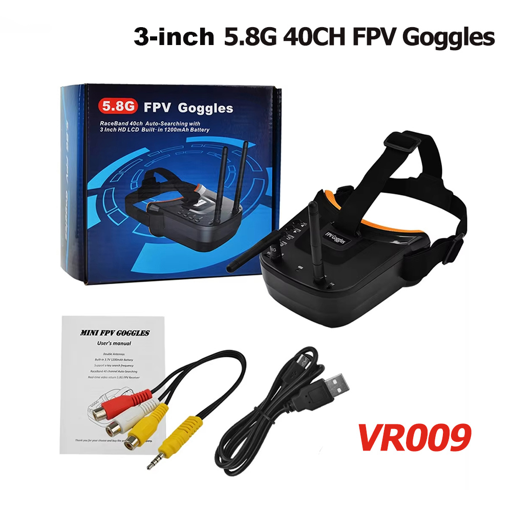 VR009 FPV Video Gözlükleri 3 İ - Fpv Goggles incelemesi ve fiyatı