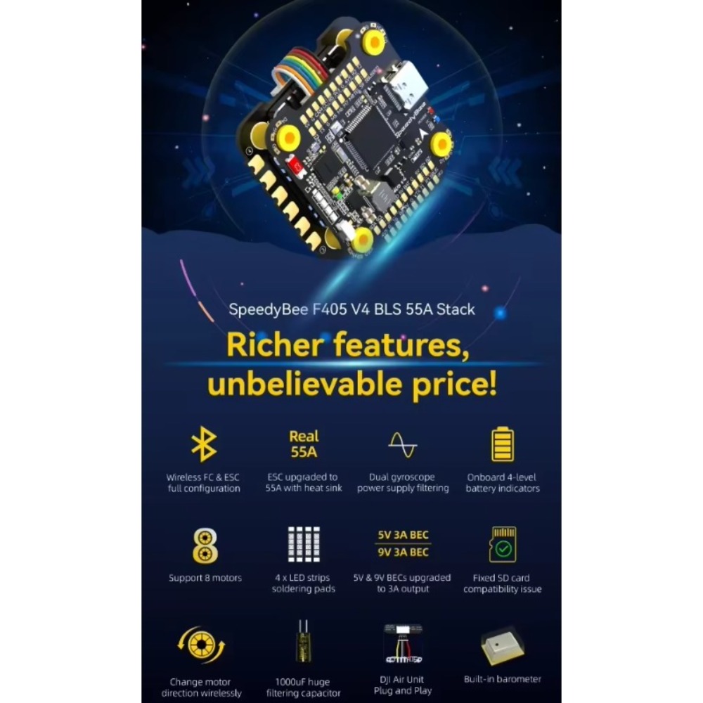 AvaCore Premium Ürünleri BLS 4 - Betaflight Fc incelemesi ve fiyatı