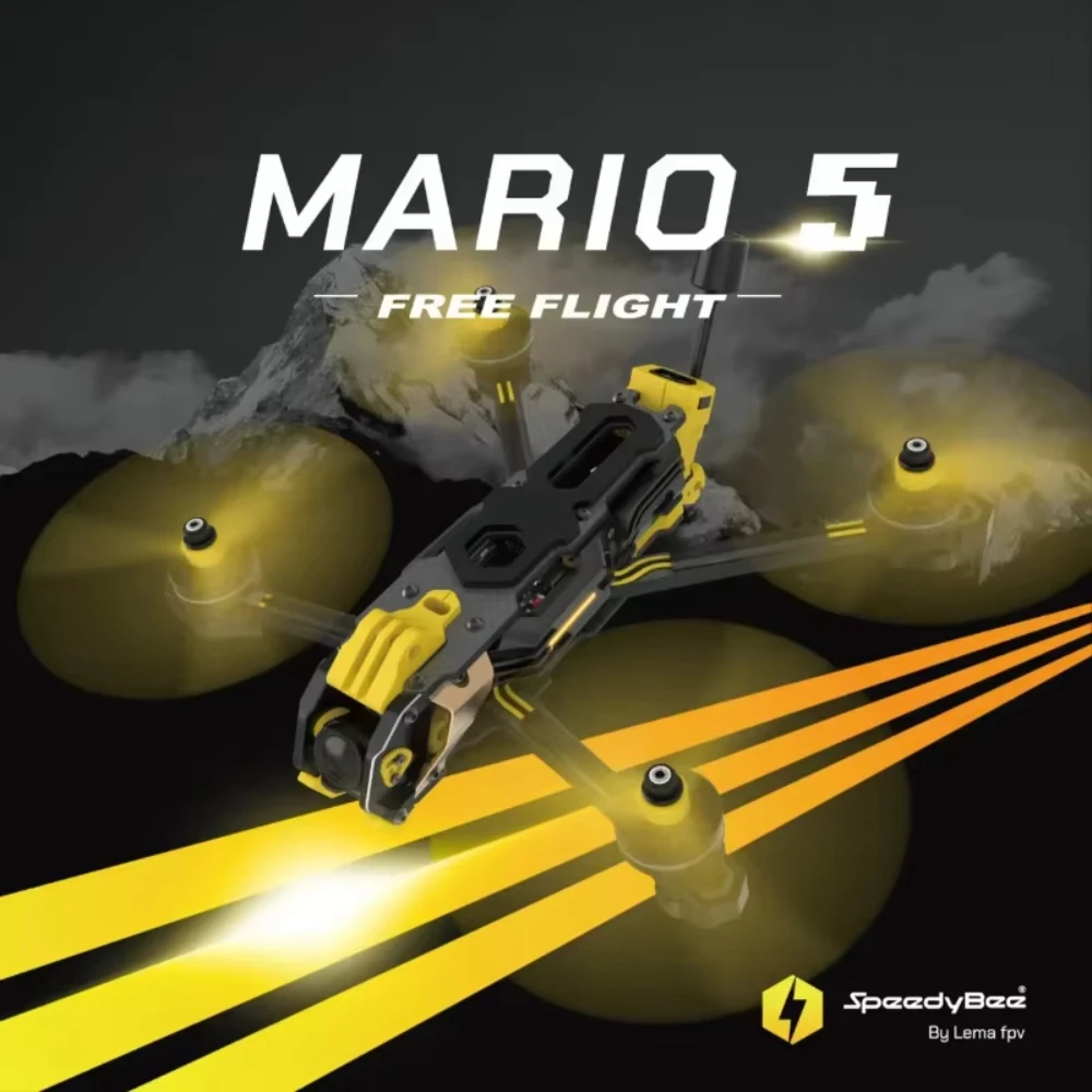 Speedybee Mario 5 O4 Çerçeve K - Carbon Fiber Drone Frame incelemesi ve fiyatı