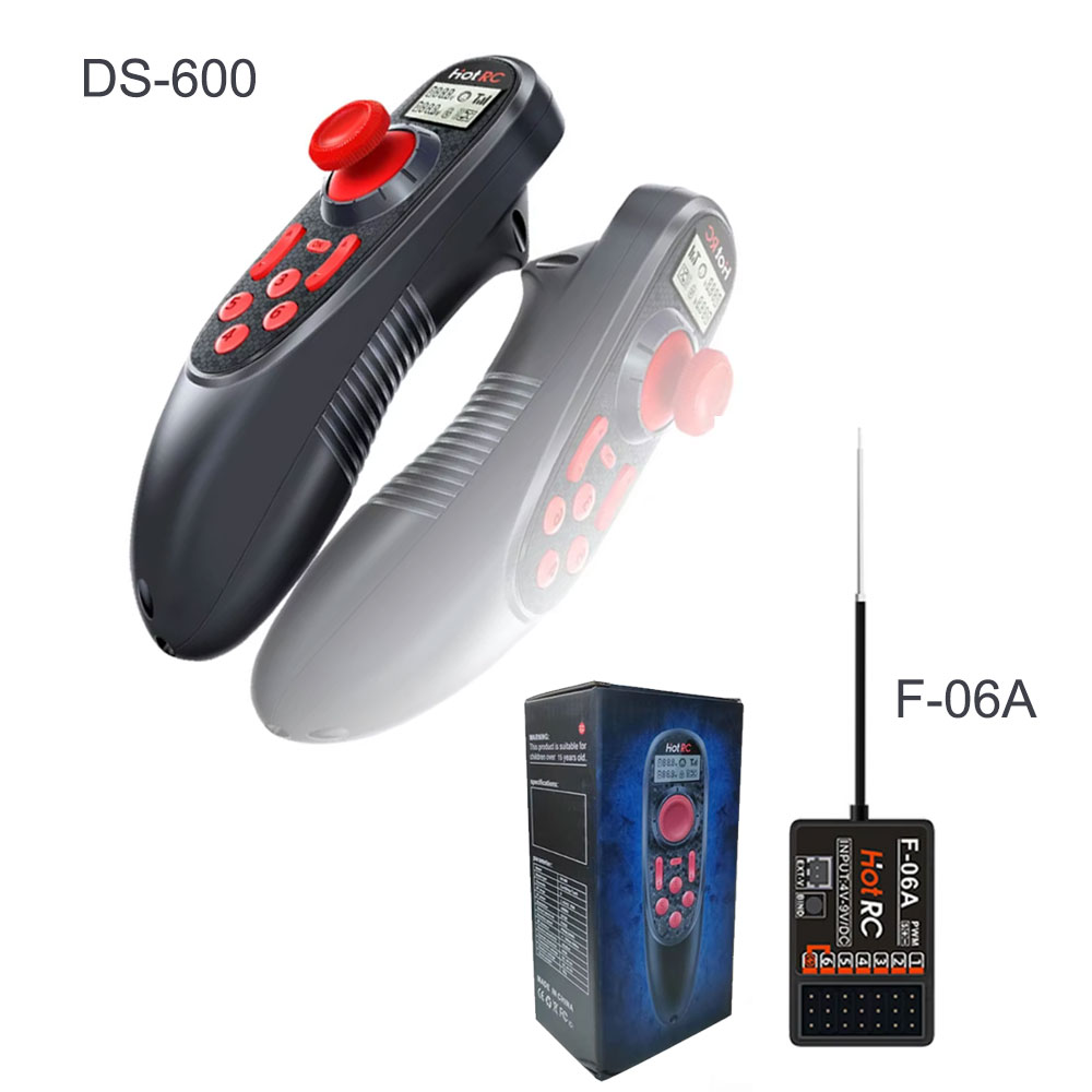 HOTRC DS-600 2.4GHz 6CH RC Tek - Radio Transmitter 2.4Ghz incelemesi ve fiyatı