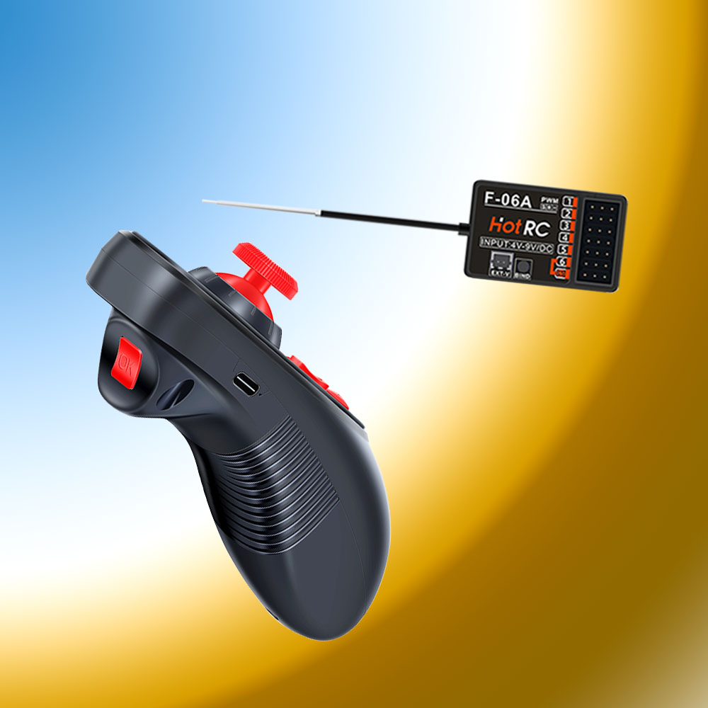 HOTRC DS-600 2.4GHz 6CH RC Tek - Radio Transmitter 2.4Ghz incelemesi ve fiyatı
